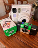 INSTAX富士instax立拍立得 一次成像相机 miniSE（mini7+升级款）白色 实拍图