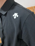 DESCENTE迪桑特TRAINING综训UPF50+防晒男士短袖POLO衫夏季 BK-黑色 XL (180/100A) 实拍图