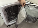多运MULTICARRY宝妈行李箱拉杆箱旅行箱登机箱可坐可骑前开盖次日达可充电PRO款 Pro浅云白 赠pro专用立体护围垫 20英寸 -适用短途【可登机】 实拍图