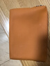 无印良品（MUJI） 可自由组合 收纳包 旅行收纳袋  手拿包 多巴胺 小物收纳 零钱包 橙色 长方形薄款长22*宽15*厚度2.7cm 实拍图