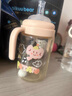 小土豆（potato）PPSU吸管奶瓶一岁以上大宝宝带手柄重力球吸嘴330ml 浅桃粉 实拍图