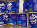 维达（Vinda）有芯卷纸 蓝色经典4层200克*27卷 高克重 卫生纸 卷筒纸纸巾 整箱 实拍图