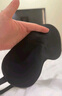 TA真丝眼罩桑蚕丝睡眠遮光透气男女士通用午睡觉舒适夏日冰凉感黑色 实拍图