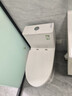 九牧（JOMOO）11262-2-1/31KA-2家用马桶卫浴虹吸式节水抗菌易洁坐便器305坑距 实拍图