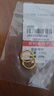 中银鑫行黄金素圈耳环光面999足金圆形耳饰养耳纯金黄金养耳洞 小号耳钉一对（克重多退少补） 约1g 实拍图