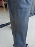 啄木鸟（TUCANO）休闲裤男夏季冰丝薄款潮流宽松裤子男时尚运动直筒长裤 灰色 XL 实拍图