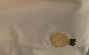 小三月婴儿分体套装短袖分体夏季薄款冰丝莫代尔0一3月宝宝夏季衣服夏装 F1-1+D181套装黄色开裆 80 cm 码建议15-19斤 实拍图
