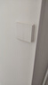 Aqara绿米联创 智能开关E1零火双键 遥控开关 已接入米家/HomeKit 白色 实拍图