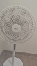美的（Midea）【飓风节能】七叶柔风立式电风扇/家用轻音落地扇/台式小型风扇/大风力遥控定时摇头风扇SAH35BSJ 实拍图