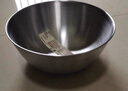 无印良品（MUJI）  不锈钢 盆 餐具 家用揉面盆洗菜发面盆  和面盆 料理盆 银色 M 直径19*高8cm 4S 实拍图