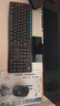 罗技（Logitech）MK275 键鼠套装 无线键鼠套装 办公键鼠套装 全尺寸 商务键鼠套装 带无线2.4G接收器 黑蓝色 实拍图