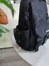 吉普（JEEP）男士单肩包大容量斜挎包便携通勤小背包防泼水胸包2025新款旅行包 黑色 实拍图