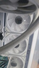 Thermaltake（Tt）钢影 透镜12 限定版 反转 机箱风扇 白色（ARGB无限镜风扇*3/主板同步/减震设计/PWM智能温控） 实拍图