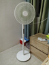 美的（Midea）【幸运草安睡风扇1S】一级能效直流变频声控电风扇家用遥控卧室静音落地扇台式桌面抗菌大风力电扇 实拍图