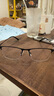 依视路（ESSILOR） 钻晶系列高清耐磨防蓝光近视超薄镜片专业配度数眼镜架男女镜框 金属-半框-2012BK-黑色 镜框+依视路A4防蓝光1.67现片 实拍图