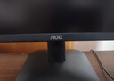 AOC 23.8英寸 100Hz超频120Hz IPS HDMI低蓝光不闪 HDR可壁挂 三边微边超薄节能办公电脑显示器24B35H 实拍图