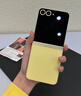 三星Galaxy Z Flip6 国家补贴 AI手机 折叠屏手机 大视野智能外屏 骁龙8 Gen3 双卡 12GB+256GB 热爱黄 实拍图