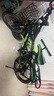 BOMEILUN儿童自行车6-10-15岁中大童单车男女孩单速脚踏车学生变速山地车 【变速】黑绿色+辐条轮+减震碟刹 18寸 身高115-130CM/约6-10岁 实拍图