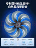 美的（Midea）【品质推荐】七叶轻音柔风电风扇/家用省电落地扇/台式电扇/广角摇头节能宿舍小型风扇 SAE35CA 实拍图