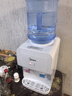 美的（Midea）饮水机 家用台式小型制热饮水机 便携即热烧水壶  桶装水 国家补贴YR1220T【小型迷你台面】 实拍图