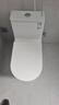九牧（JOMOO）11322-2-2/41KA-1 抗菌一级水效大冲力浴室马桶虹吸坐便器400坑距 实拍图