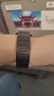 DAWG适用华为watch4pro手表火星钛金属表带watch5/gt4/gt3/gt2/gt5pro/new保时捷/非凡大师夏男AX26A 工字表带丨超轻材质【火星钛-黑色】22mm 实拍图