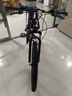 百士盾山地车自行车成人学生车公路变速越野单车赛车碟刹26寸青少年男女 【豪华版】强韧三刀轮-黑蓝色 26寸21速/身高160-180/ 实拍图