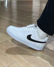 耐克NIKE运动板鞋女缓震COURT VISION运动鞋DH3158-101白黑35.5 实拍图