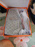 袋鼠卡拉品牌女士手提包真皮妈妈包包2025新款斜挎包气质女包送母亲节礼物 菱格古铜色【礼盒装+手包】 实拍图