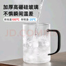 富光泡茶杯茶水分离玻璃杯办公室喝茶杯子男士个人花茶杯水杯公道杯 实拍图