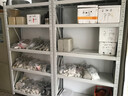 昭简仓储货架置物架家用库房展示架子加厚承重仓库多功能储物架 白色-四层-主架 200kg/层长150*宽40*高200cm 实拍图