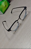 帕森（PARZIN）光学眼镜架 范丞丞同款轻盈钛腿复古眉框商务眼镜 可配近视 68105 实拍图