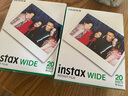 富士（FUJIFILM）instax 拍立得三寸相纸/彩边适用于mini9/11/12/evo/wide五寸相纸 新年礼物 年会奖品 情人节礼盒 WIDE五寸宽幅相纸 40张 实拍图