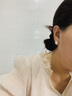 奥斯坦汀（outstanding）S925银耳钉正圆贝珠仿珍珠饰环送女朋友老婆妈生日情人节实用礼物 直径约10mm［京速达］ 一对 实拍图