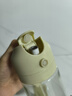 双枪油壶喷油壶 倒油喷油一体食用油玻璃油壶厨房家用不挂油 奶油白 实拍图