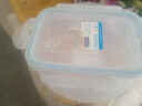 安买爱格食品级塑料保鲜盒650ml 冰箱保鲜盒微波炉饭盒餐盒AM2501 实拍图