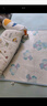 babycare婴儿抑菌凉席宝宝透气冰丝席儿童幼儿园可水洗鲸鱼喷泉56*100CM 实拍图