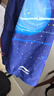 李宁（LI-NING）儿童泳衣男童卡通印花平角泳裤时尚舒适速干运动游泳裤759蓝色170 实拍图