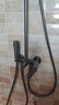 九牧（JOMOO）淋浴花洒套装枪灰自动除垢喷枪淋浴器36633-526/HBS-1 实拍图