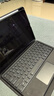 智思慧 适用华为平板matepadpro12.6英寸蓝牙键盘保护套 磁吸分离支撑硅胶壳 智能触控带背光键盘 黑色 实拍图