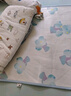 babycare婴儿凉席宝宝透气吸汗婴儿床冰丝席儿童水洗泡泡树蓝56*100CM 实拍图