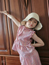 G.duck小黄鸭童装女童夏天套装夏季新款儿童女孩宝宝时尚夏装洋气衣服 粉色套装 140 (建议125-135cm 7-8周岁） 实拍图