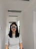 海俪恩（HORIEN）墨镜女款防紫外线偏光眼镜海边防晒大方框显瘦太阳镜 N6621N16P 实拍图