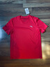安踏（ANTA）冰丝速干短袖t恤男2026春夏季男士凉爽透气弹力跑步健身运动服饰 -7柚红色【冰丝速干】 XS /160 适合80-90斤 实拍图