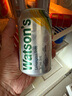 屈臣氏（Watsons）苏打水柠檬草味低糖0脂低卡饮料330mL*24罐整箱JOJO联名 实拍图
