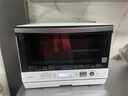 东芝（TOSHIBA）【国家补贴20%】微波炉微蒸烤一体机小白梨水波炉家用变频蒸烤箱空气炸电烤箱原装进口 白色26L ER-SD80CNW 实拍图