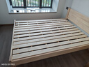 意米之恋橡胶木床实木床 主卧双人床 卧室家具 品质大板【包安装】1.5*2m 实拍图