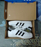 阿迪达斯adidas三叶草贝壳头SUPERSTAR男女休闲鞋EG4958 42.5码 实拍图