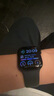 Apple/苹果 Watch Series 10 智能手表GPS款42毫米亮黑色铝金属表壳黑色运动型表带M/L MX1P3CH/B 实拍图
