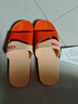回力拖鞋女夏外穿时尚外出厚底耐磨浴室洗澡防滑居家夏季凉拖鞋女士 橙色 40 【适合39码的脚穿】 实拍图